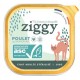 ZIGGY CHAT Adulte stérilisé Poulet/Saumon - la barquette de 100gr