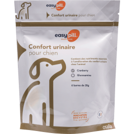 Easypill Chien Confort Urinaire - 6 barres de 28g