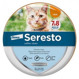 SERESTO collier antiparasitaire pour chat