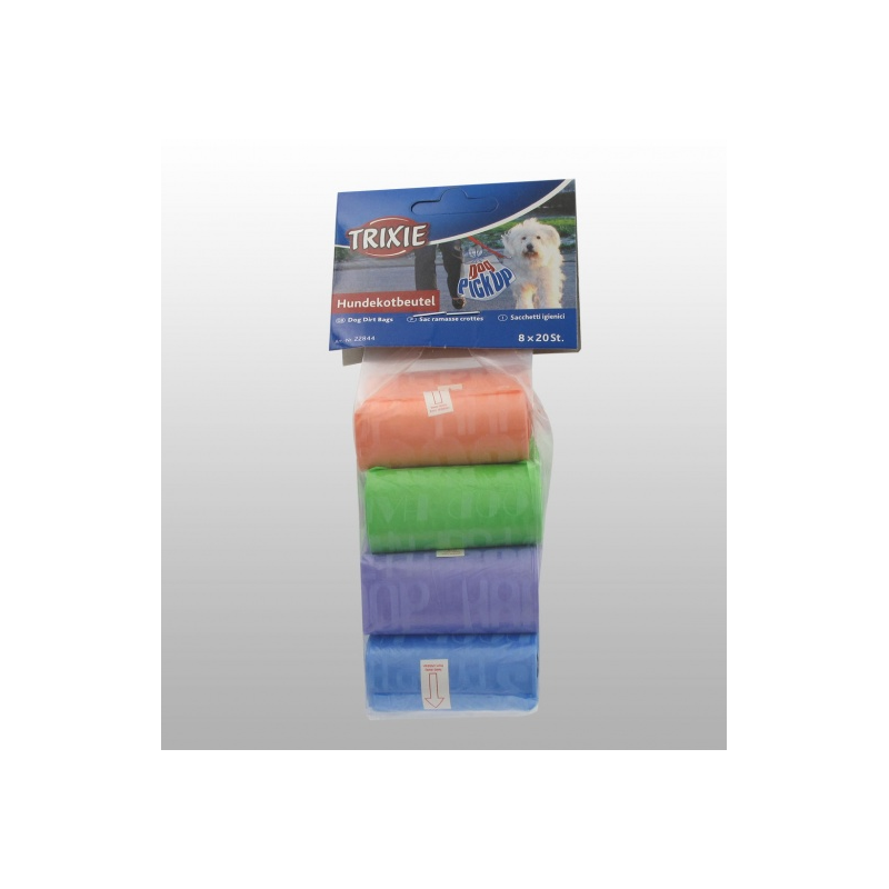 SACHETS RAMASSE CROTTES (motif lettre) M 8X20