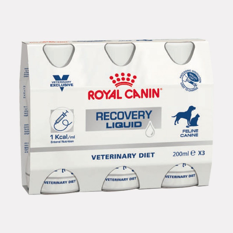 ROYAL CANIN Chien/Chat Recovery Liquid 3 flacons de 200ml