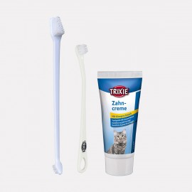 BROSSE A DENTS CHATX2+DENTIFRICE