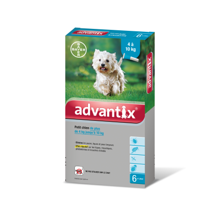 ADVANTIX petit chien / 6 pipettes ADVANTIX petit chien / 6 pipettes