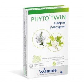 Wamine Phyto'Twin Aubépine & Orthosiphon - 30 cp