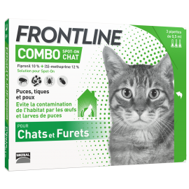 Frontline Combo Chat 3 Pipettes