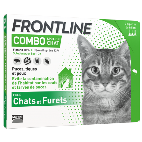 Frontline Combo Chat 3 Pipettes Frontline Combo Chat 3 Pipettes