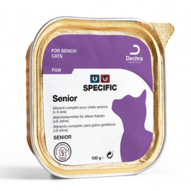 SPECIFIC Chat FGW Senior : 7 barquettes de 100 g