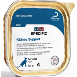 SPECIFIC Chat FKW Kidney support : 7 barquettes 100g