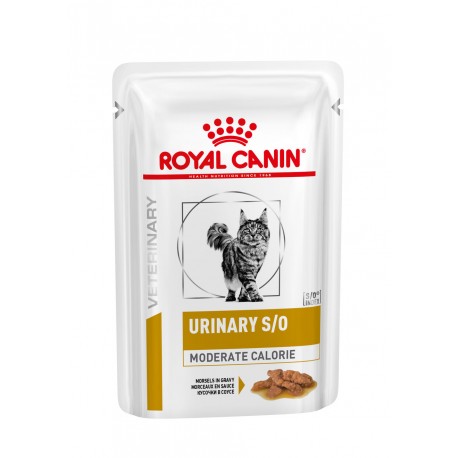 ROYAL CANIN Chat URINARY S/O MODERATE CALORIE - 12 sachets fraîcheur de 185g ROYAL CANIN Chat URINARY S/O MODERATE CALORIE - 12 sachets fraîcheur de 185g