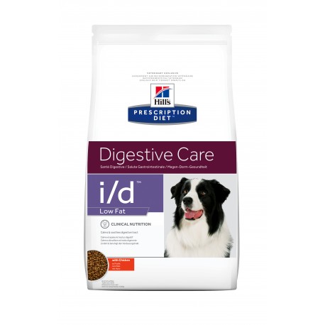 HILL'S PRESCRIPTION DIET CHIEN I/D Low Fat Sac de 12 kg HILL'S PRESCRIPTION DIET CHIEN I/D Low Fat Sac de 12 kg