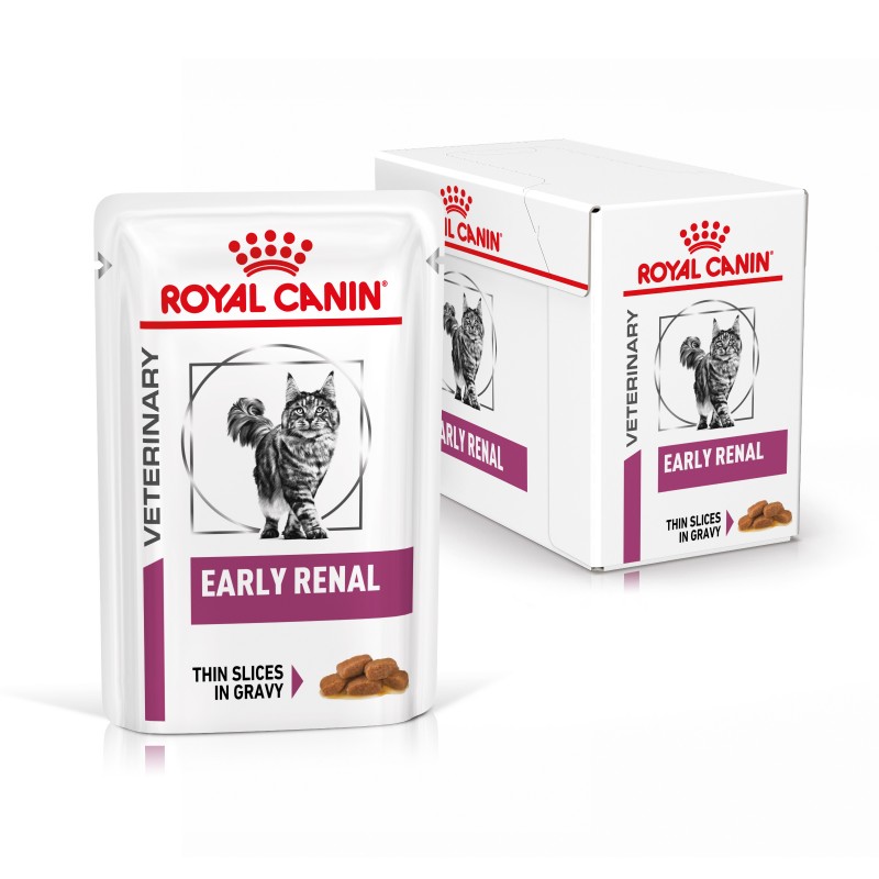 ROYAL CANIN CHAT Early Renal - 1 boite de 12 sachets repas de 85 g