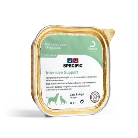 SPECIFIC Chien-Chat  F/C-IN-W Intensive Support  - 7 barquettes de 95g